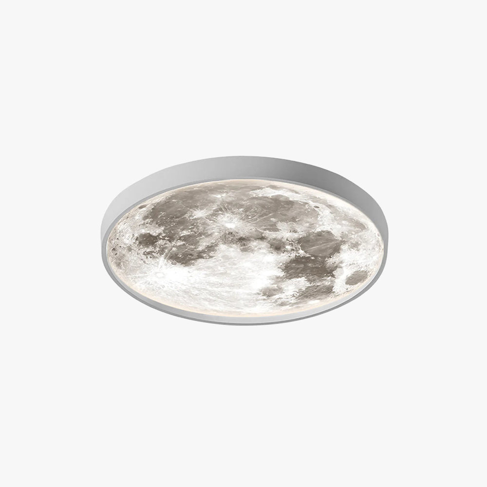 Modern Black And White Flush Mount Ceiling Light For Bedroom Arisha